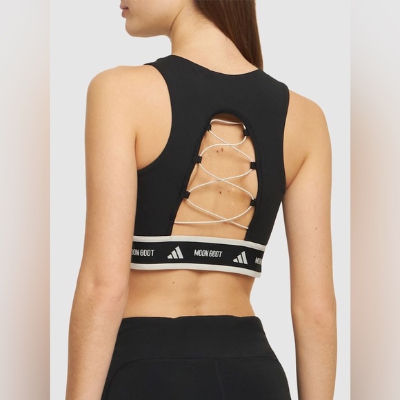 NWT - Adidas X Moon Boot Crop Top in Black - Various Sizes - Picture 6 of 9